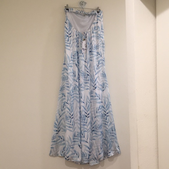 NWT Show Me Your Mumu Sirene Maxi Dress - in Blue Me Away - Picture 5 of 13